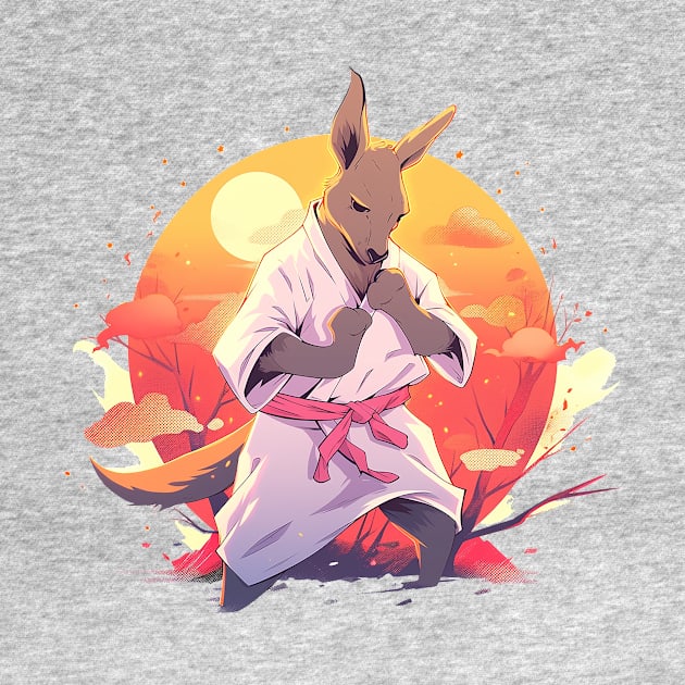 karate kangaroo by piratesnow